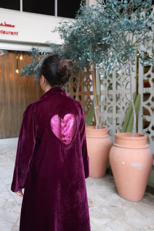 Maroon Heart Bisht